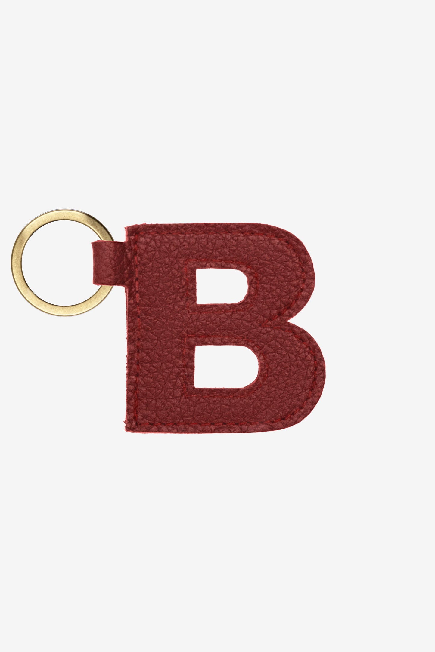 RLH520 - Leather Alphabet Keychain