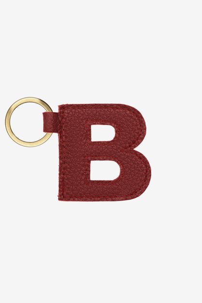 RLH520 - Leather Alphabet Keychain