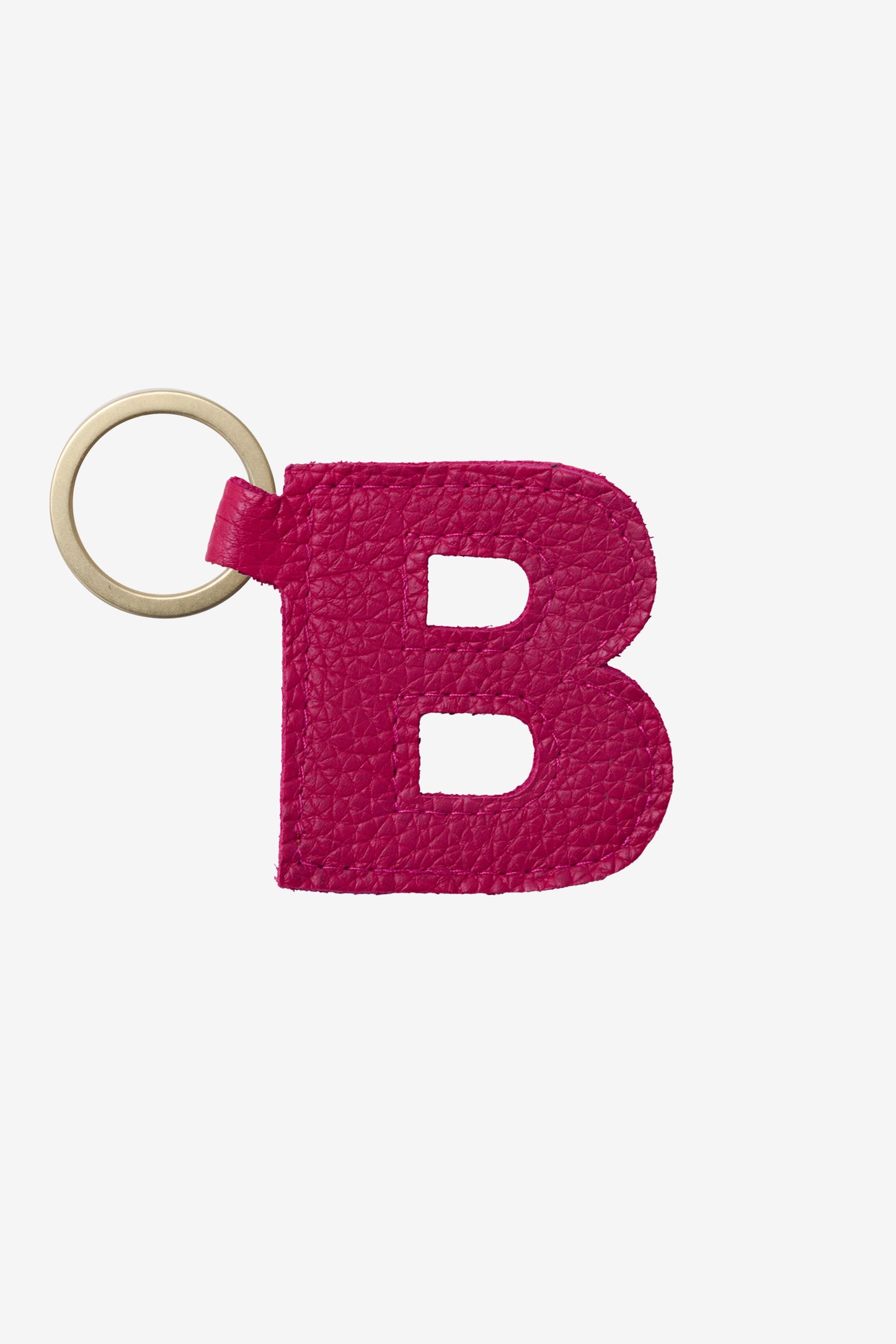 RLH520 - Leather Alphabet Keychain