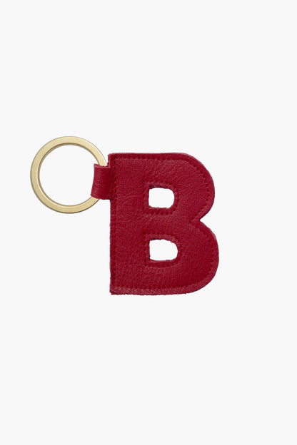 RLH520 - Leather Alphabet Keychain