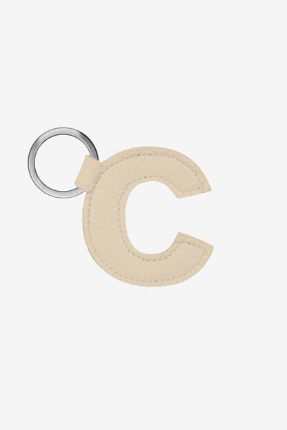 RLH520 - Leather Alphabet Keychain