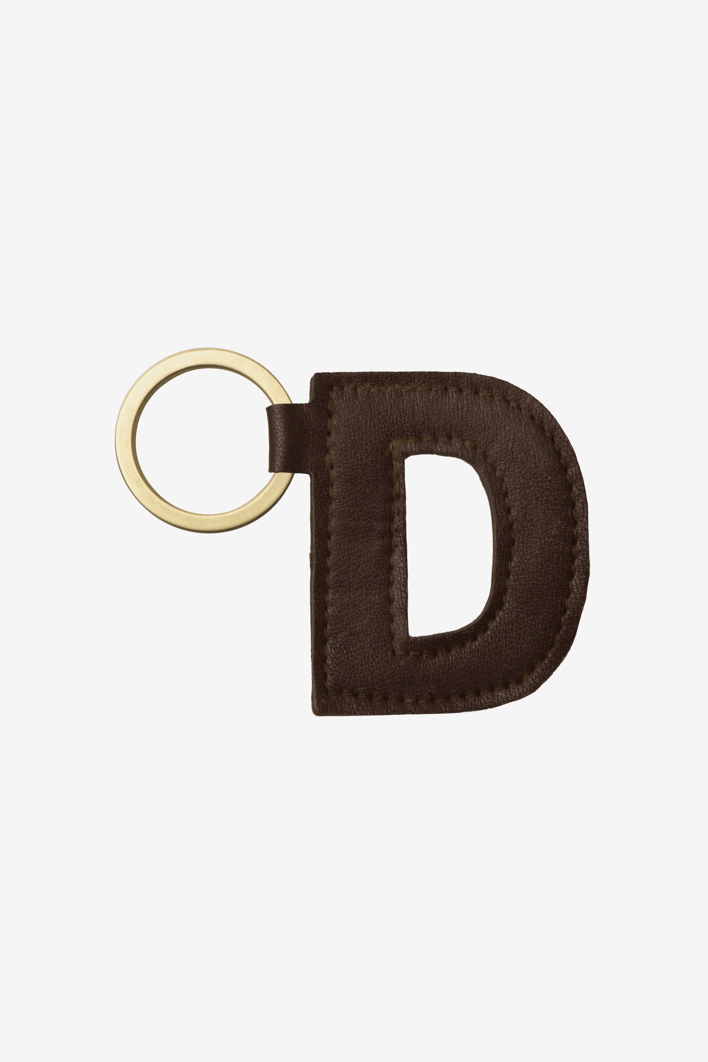 RLH520 - Leather Alphabet Keychain