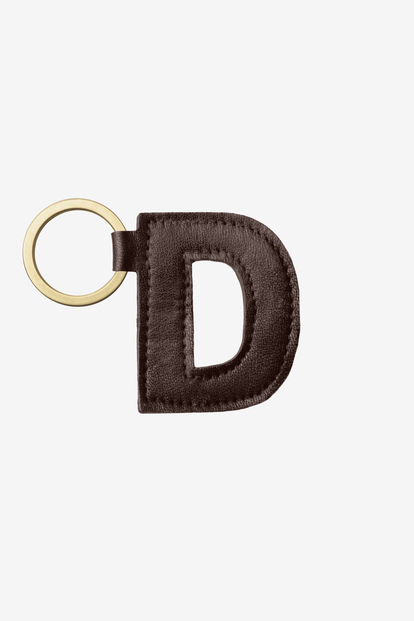 RLH520 - Leather Alphabet Keychain