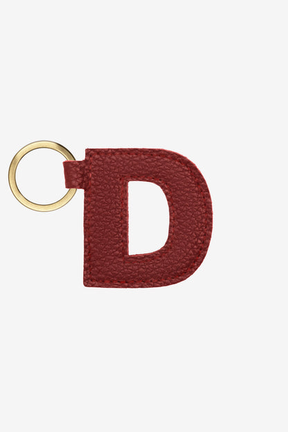RLH520 - Leather Alphabet Keychain