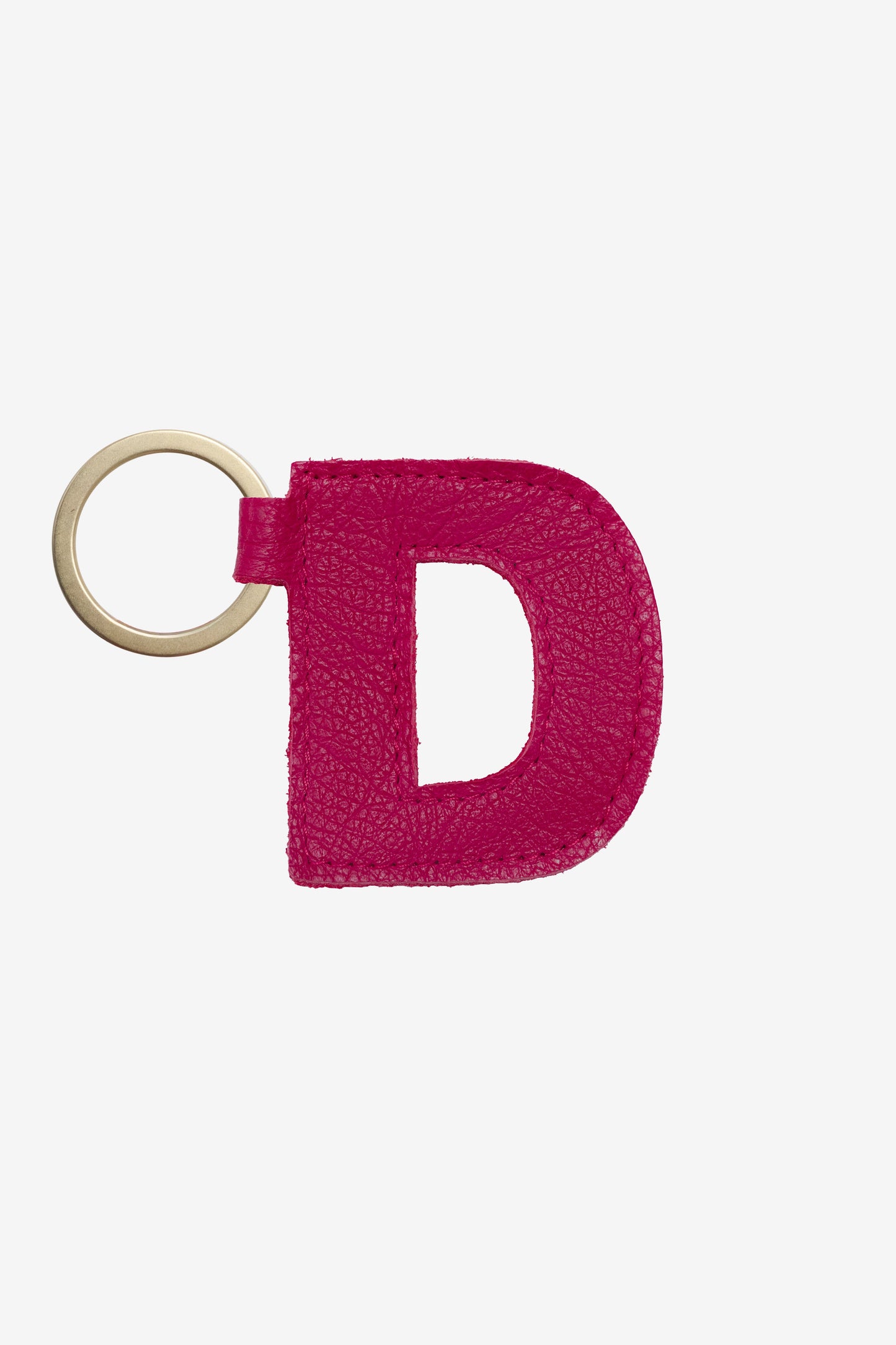 RLH520 - Leather Alphabet Keychain