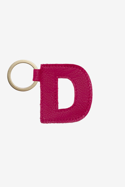 RLH520 - Leather Alphabet Keychain