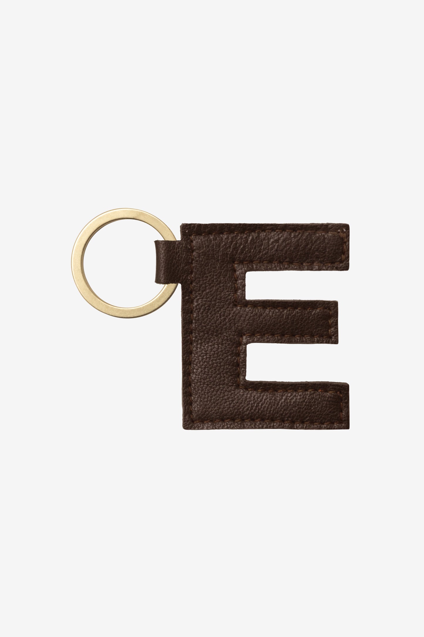 RLH520 - Leather Alphabet Keychain