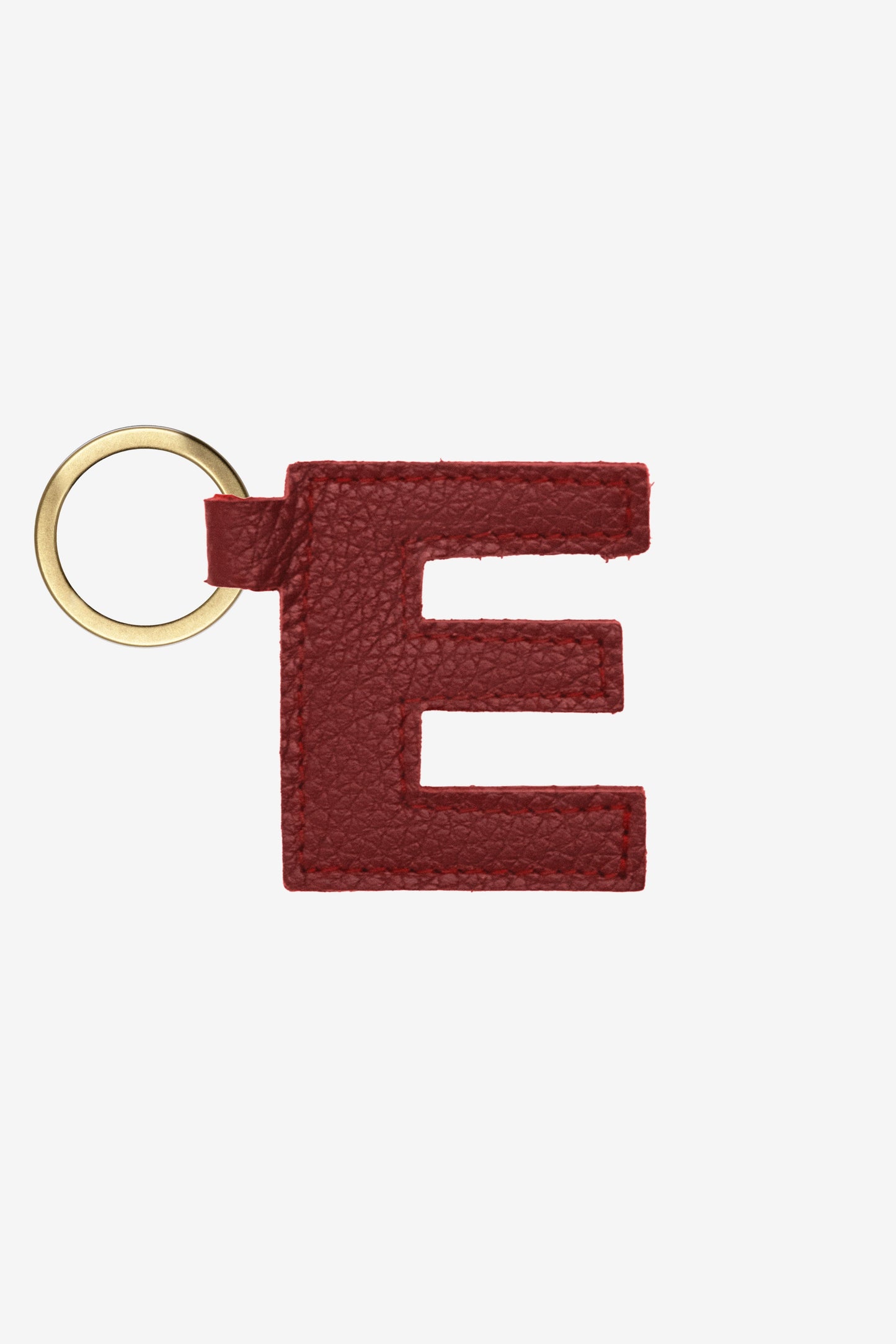 RLH520 - Leather Alphabet Keychain