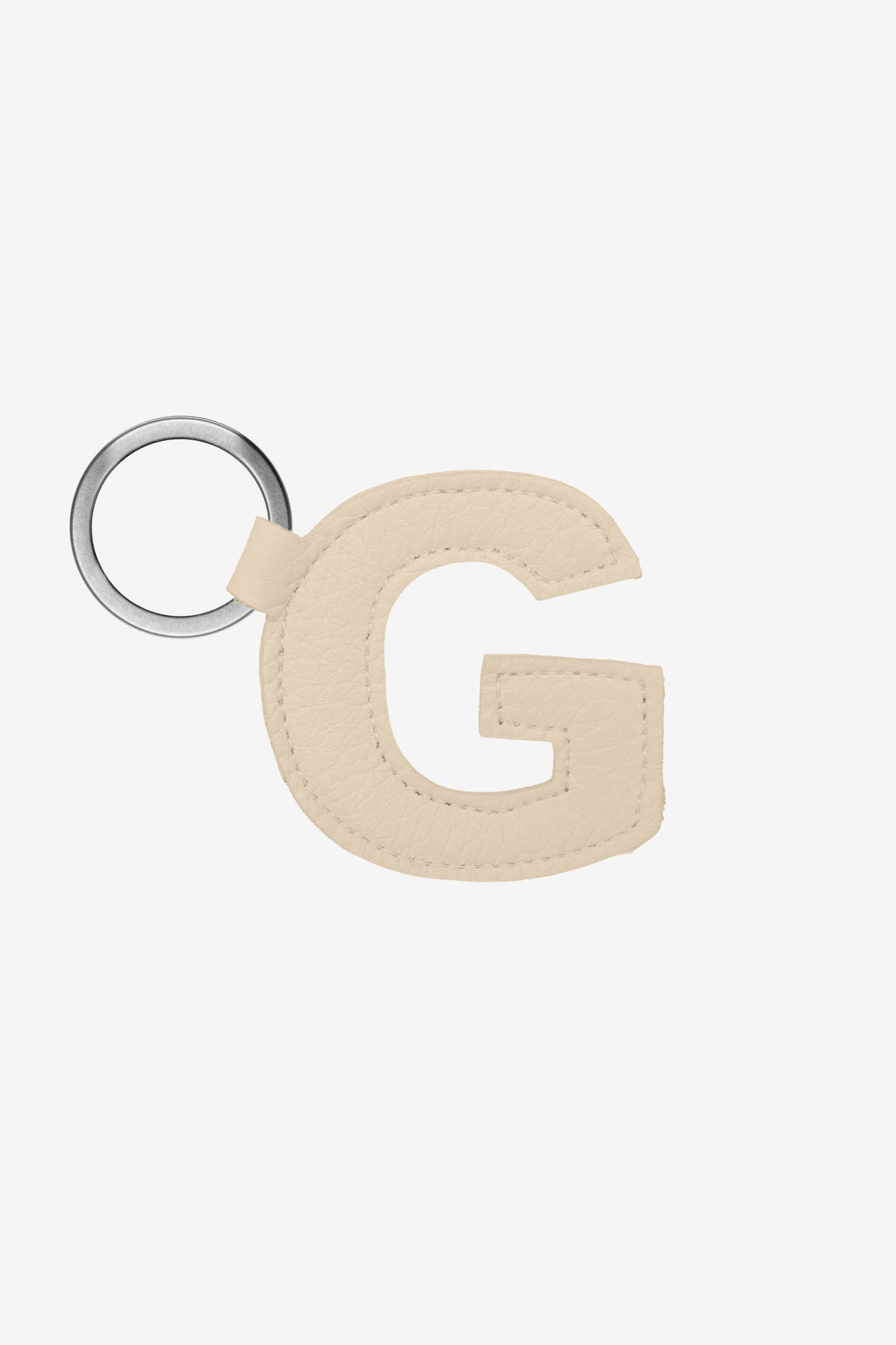 RLH520 - Leather Alphabet Keychain