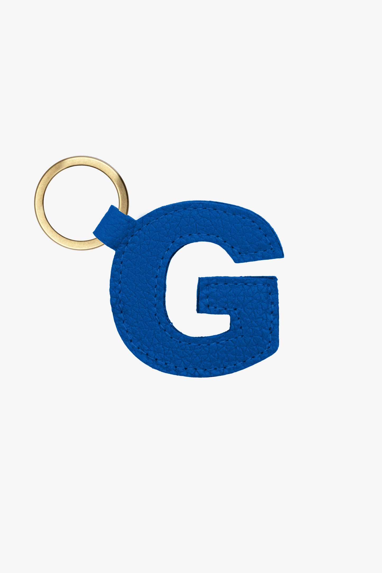 RLH520 - Leather Alphabet Keychain
