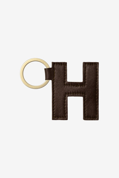 RLH520 - Leather Alphabet Keychain