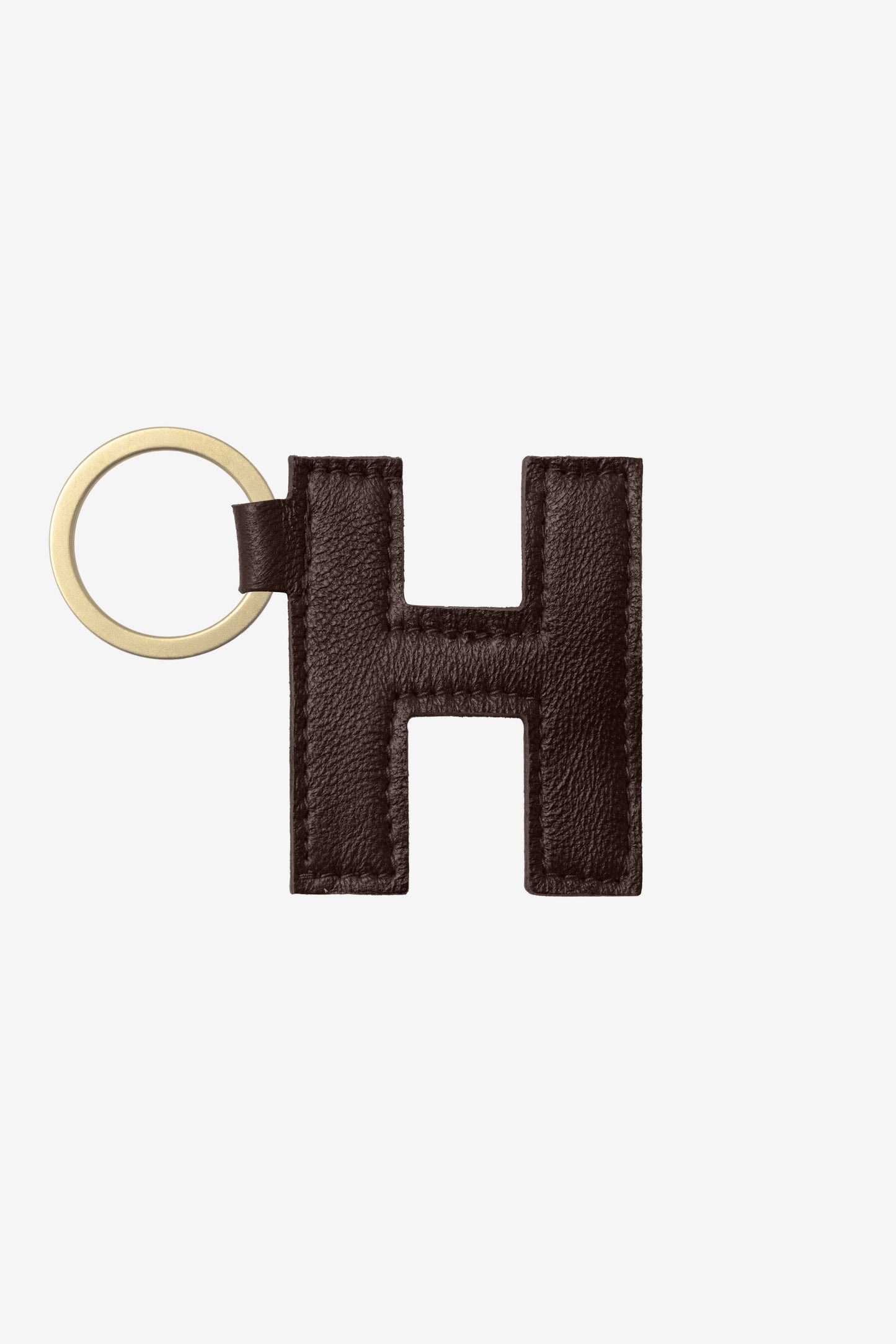 RLH520 - Leather Alphabet Keychain