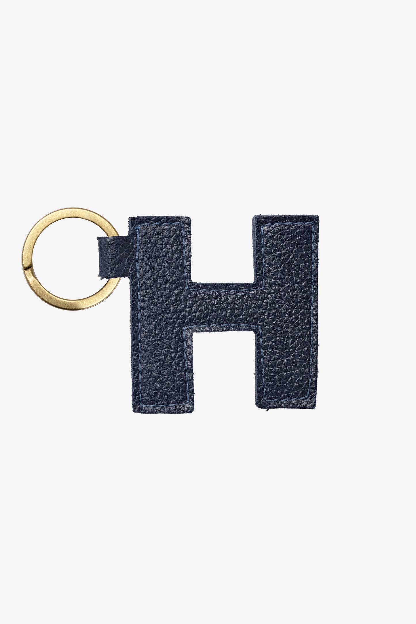 RLH520 - Leather Alphabet Keychain