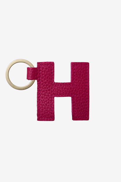 RLH520 - Leather Alphabet Keychain