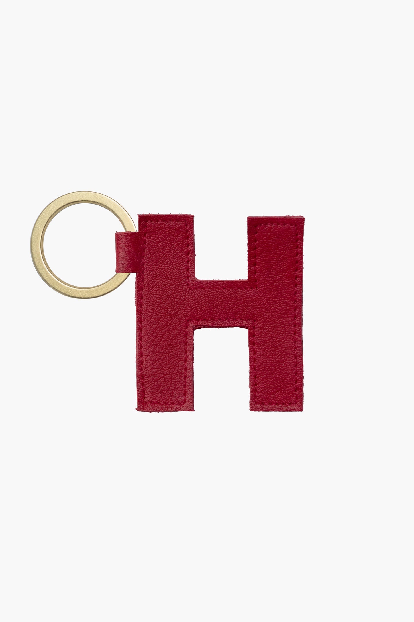 RLH520 - Leather Alphabet Keychain