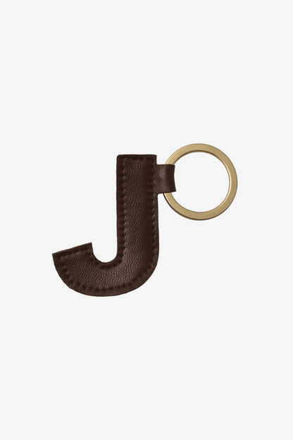 RLH520 - Leather Alphabet Keychain