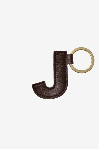 RLH520 - Leather Alphabet Keychain