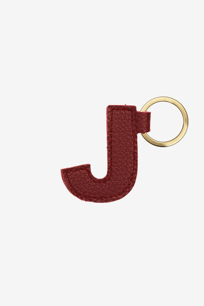 RLH520 - Leather Alphabet Keychain