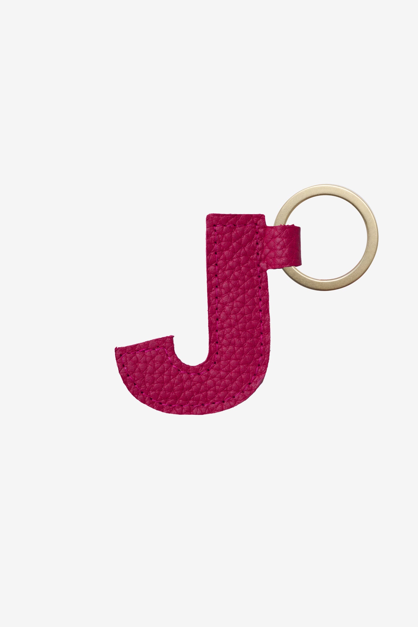 RLH520 - Leather Alphabet Keychain