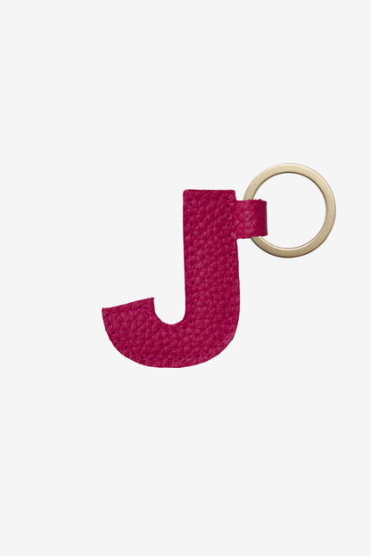 RLH520 - Leather Alphabet Keychain