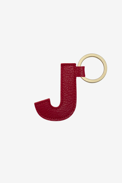 RLH520 - Leather Alphabet Keychain