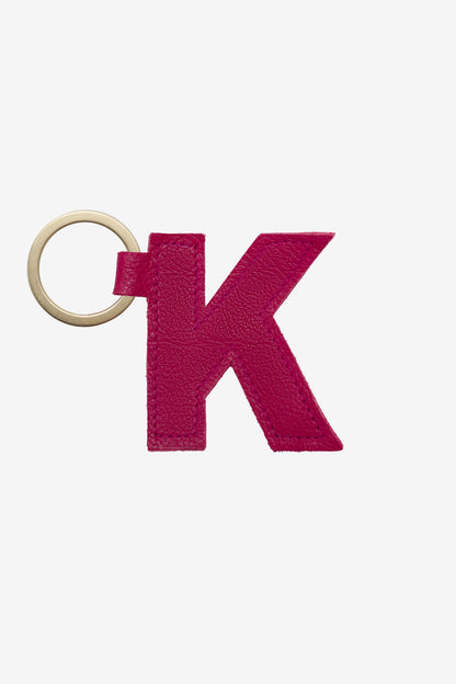 RLH520 - Leather Alphabet Keychain