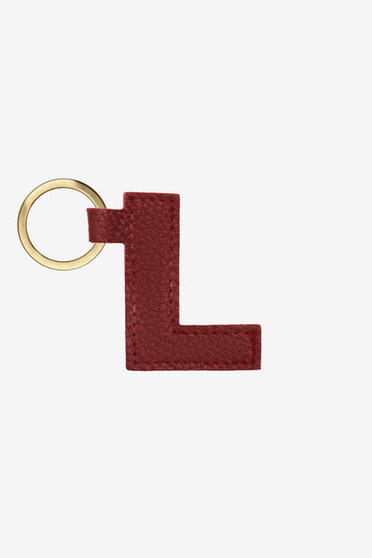 RLH520 - Leather Alphabet Keychain