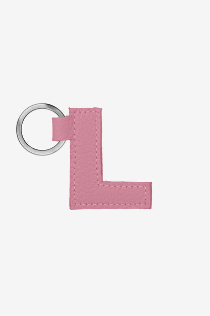 RLH520 - Leather Alphabet Keychain