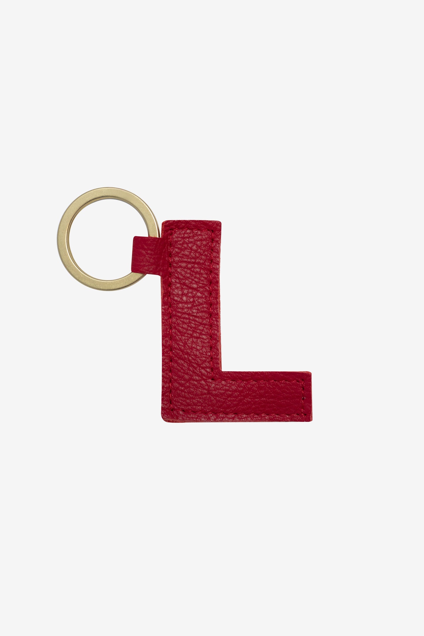 RLH520 - Leather Alphabet Keychain