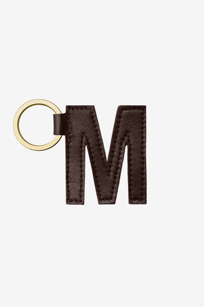 RLH520 - Leather Alphabet Keychain