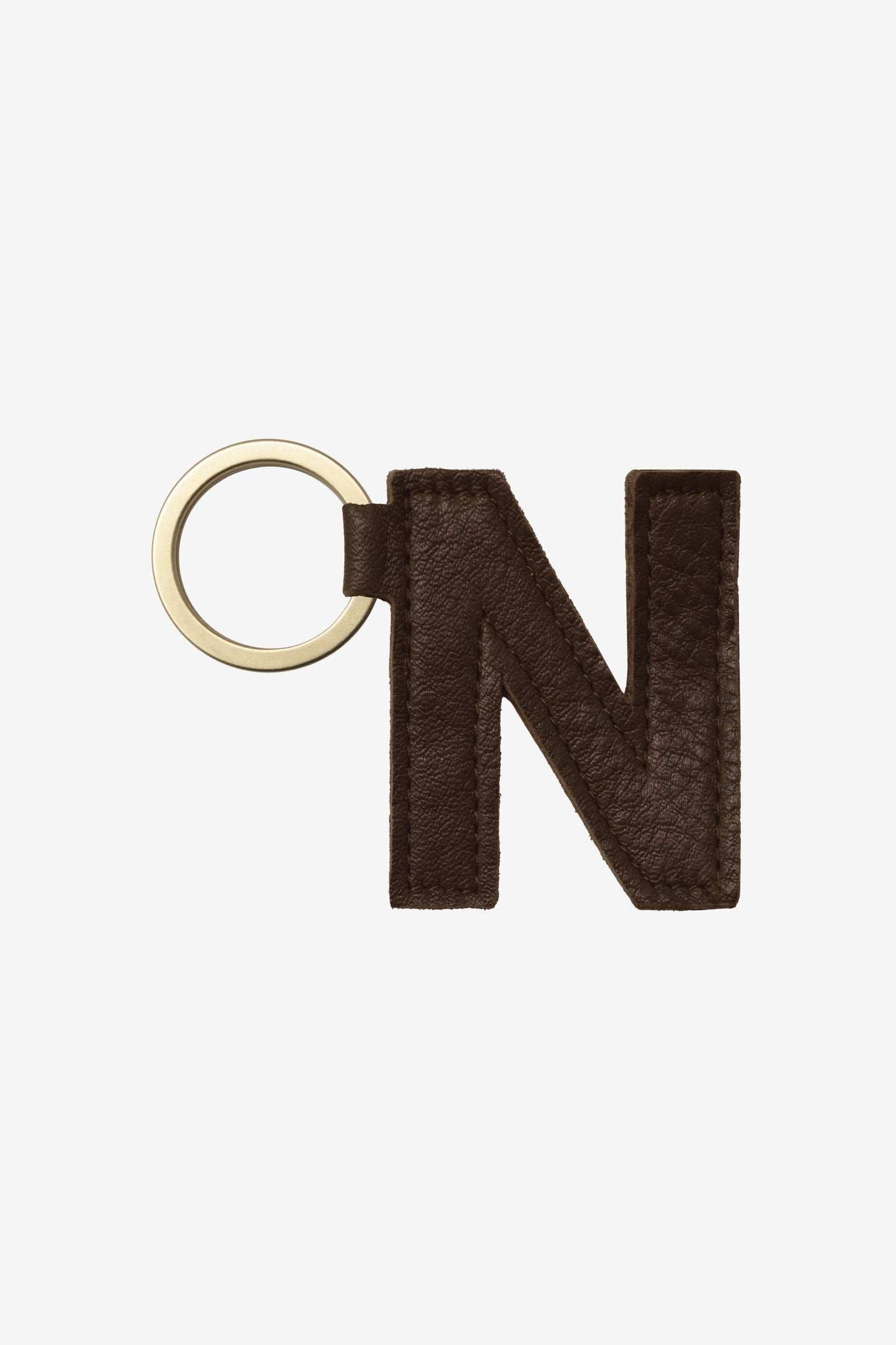 RLH520 - Leather Alphabet Keychain
