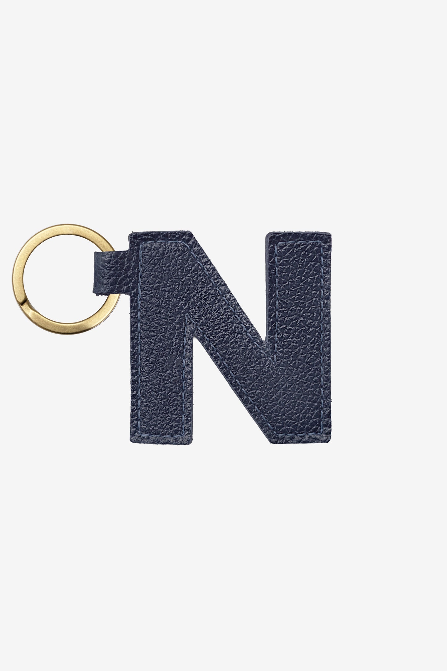 RLH520 - Leather Alphabet Keychain