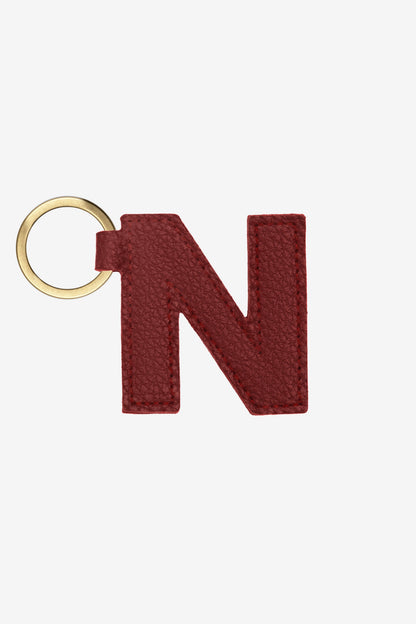RLH520 - Leather Alphabet Keychain