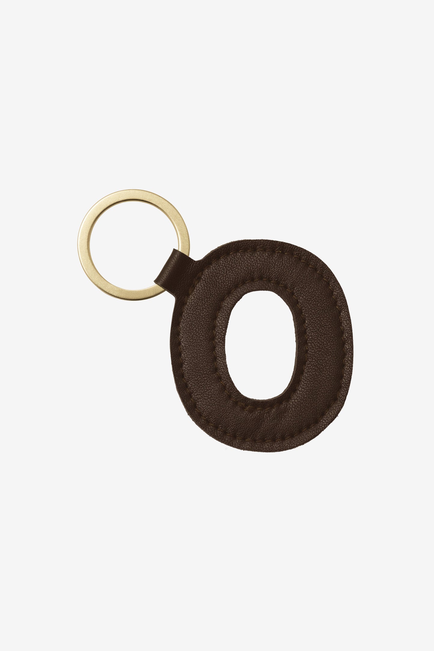 RLH520 - Leather Alphabet Keychain