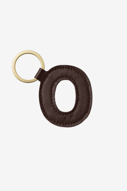 RLH520 - Leather Alphabet Keychain