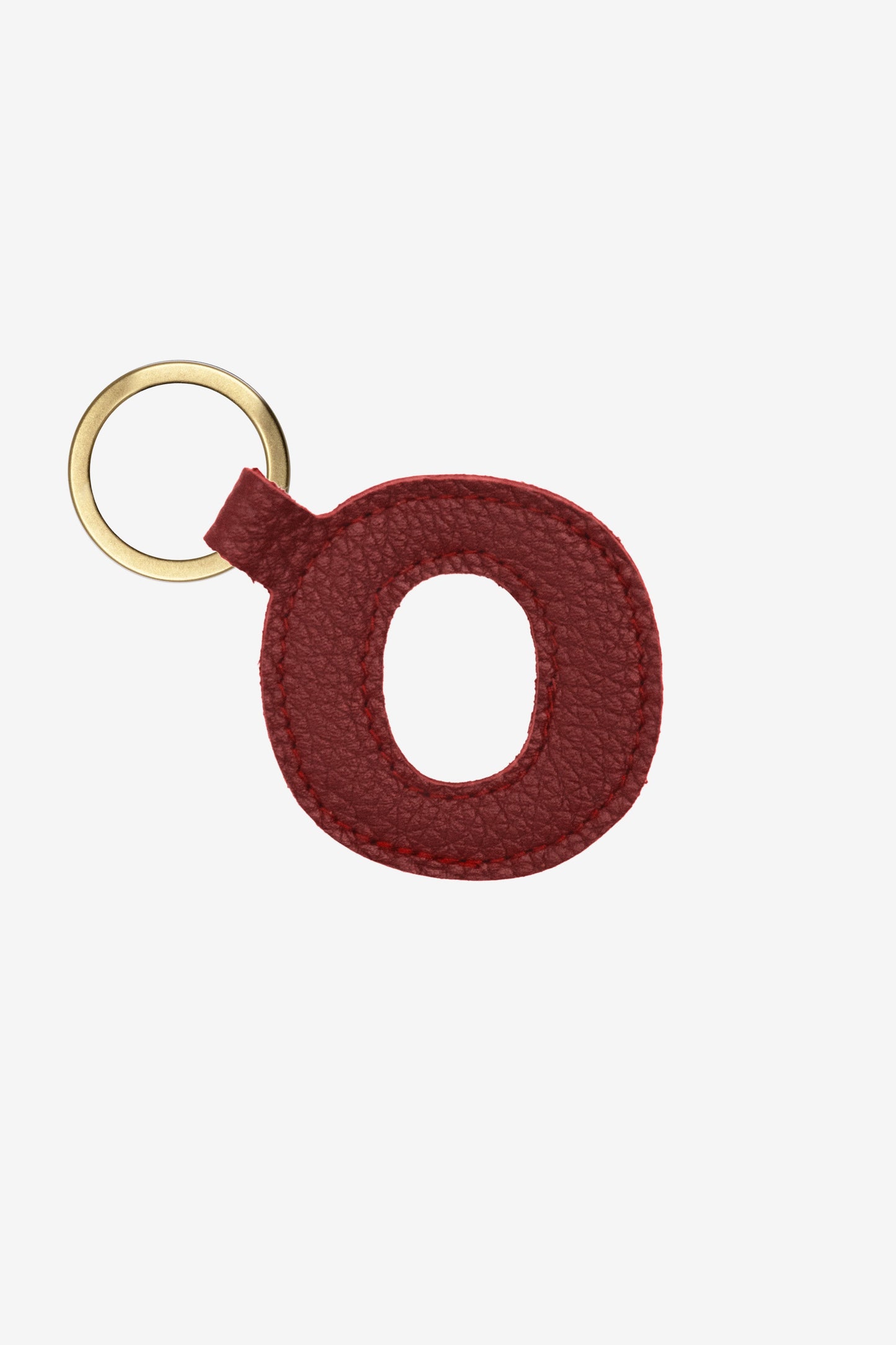 RLH520 - Leather Alphabet Keychain