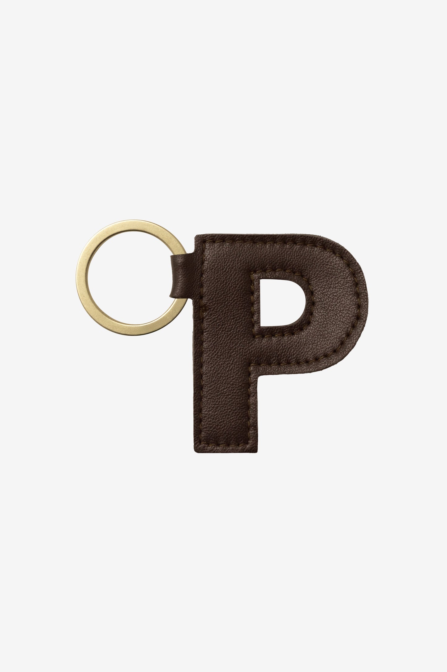 RLH520 - Leather Alphabet Keychain