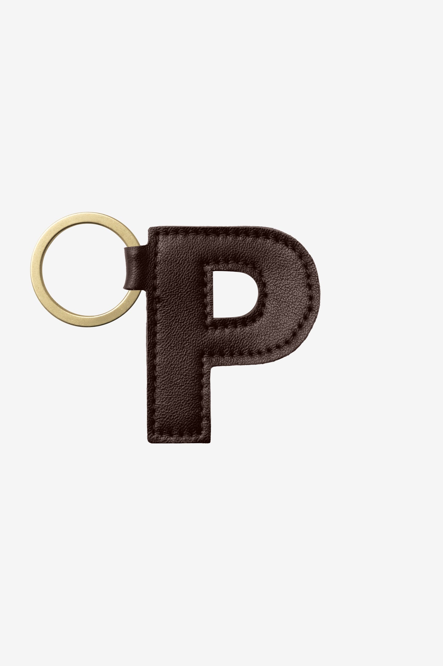 RLH520 - Leather Alphabet Keychain