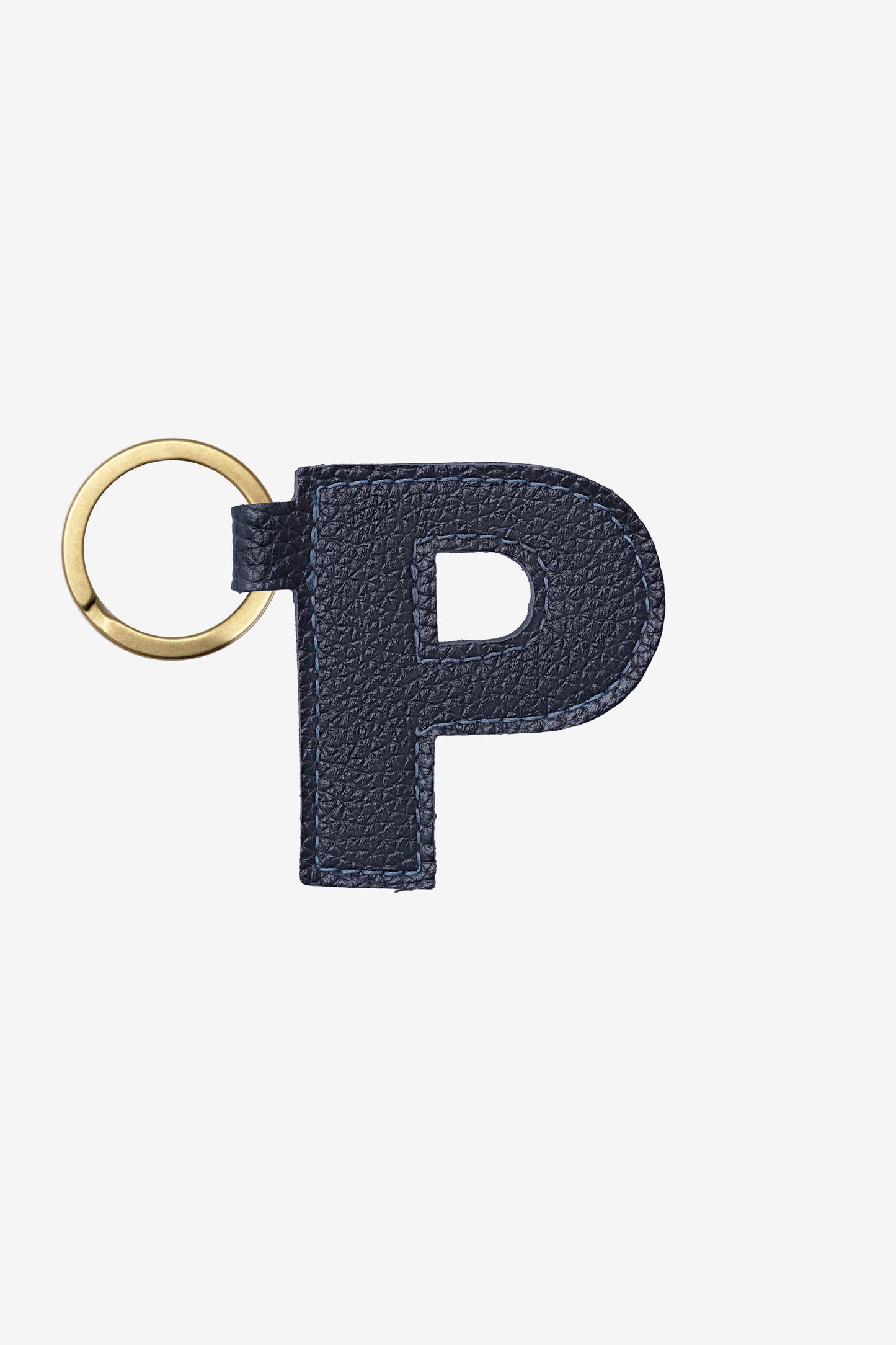 RLH520 - Leather Alphabet Keychain