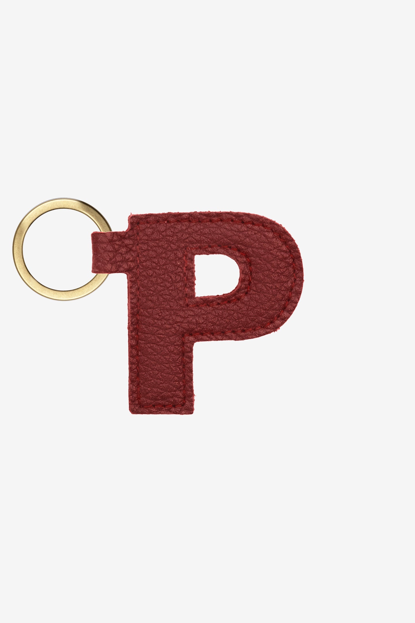 RLH520 - Leather Alphabet Keychain