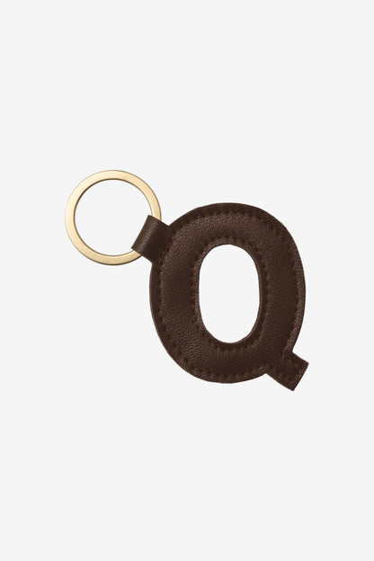 RLH520 - Leather Alphabet Keychain