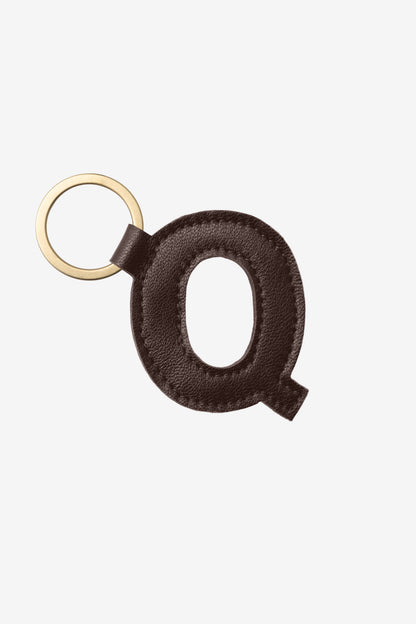 RLH520 - Leather Alphabet Keychain