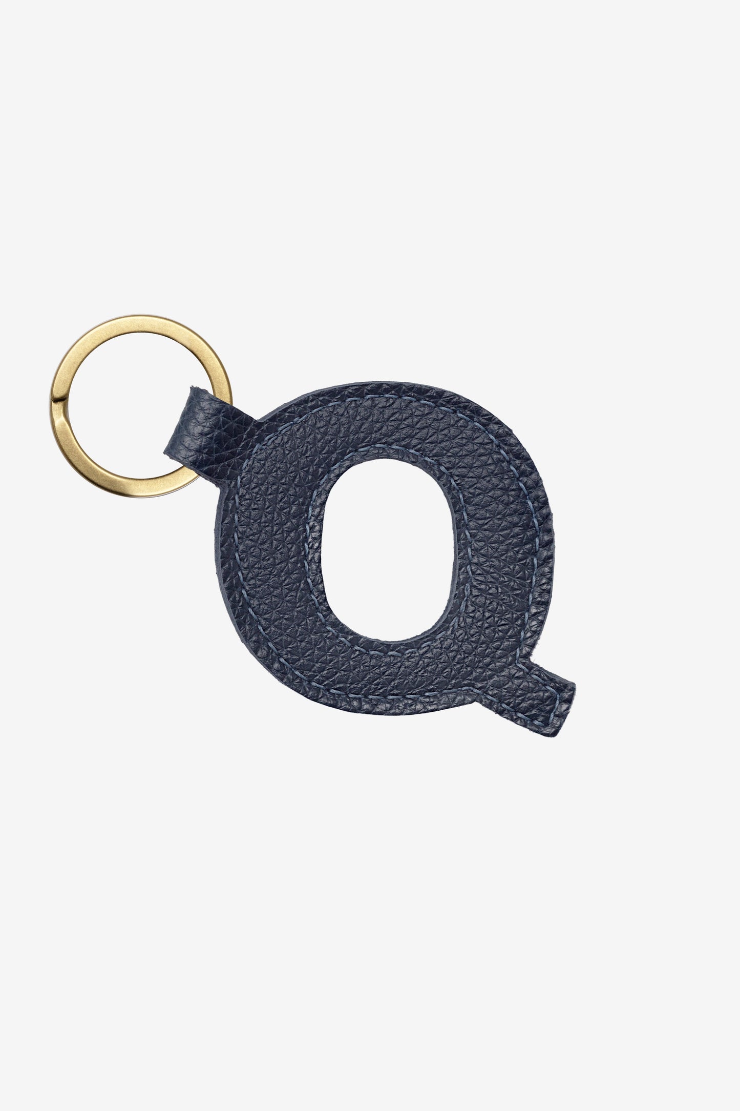 RLH520 - Leather Alphabet Keychain