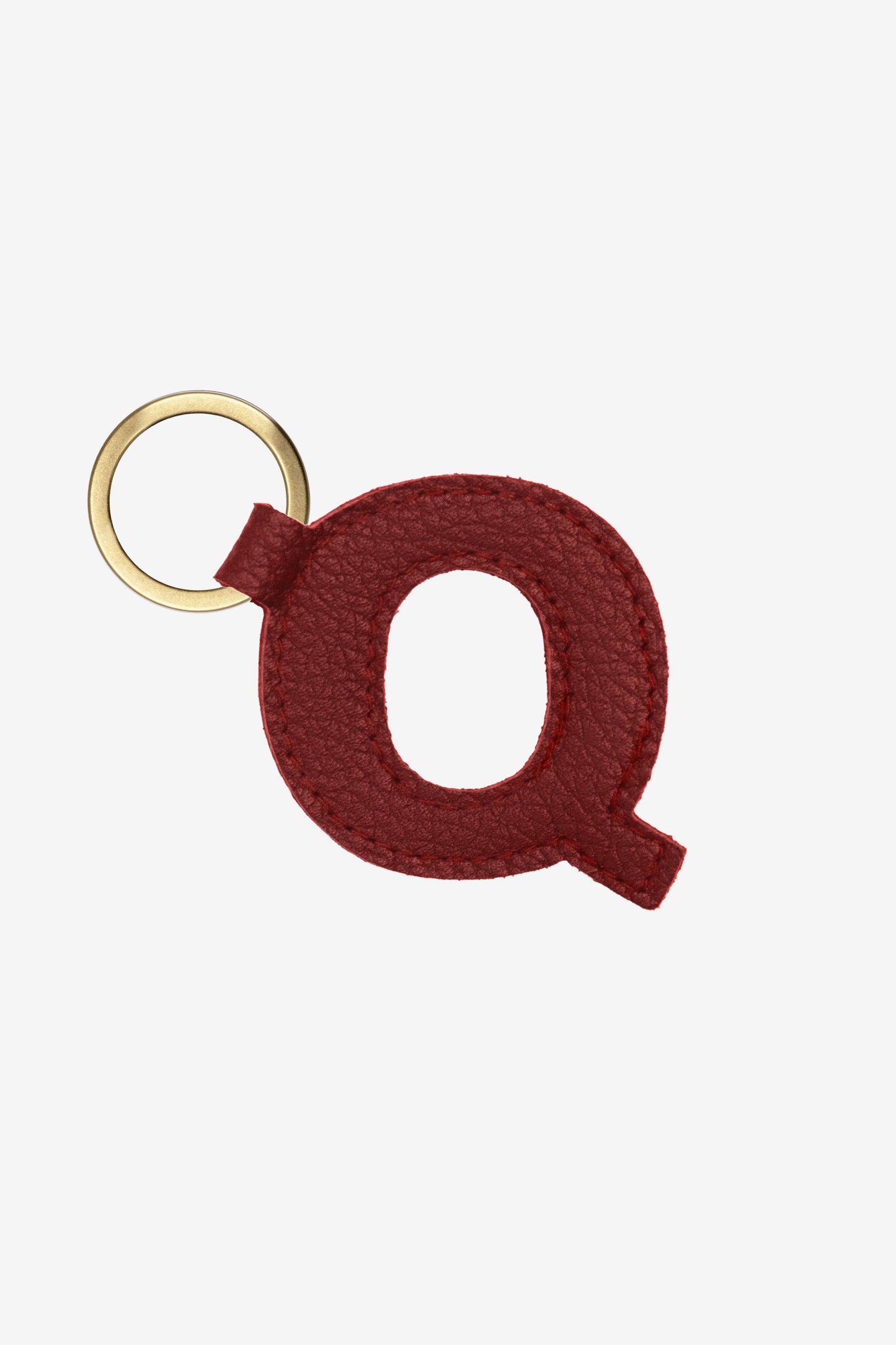RLH520 - Leather Alphabet Keychain