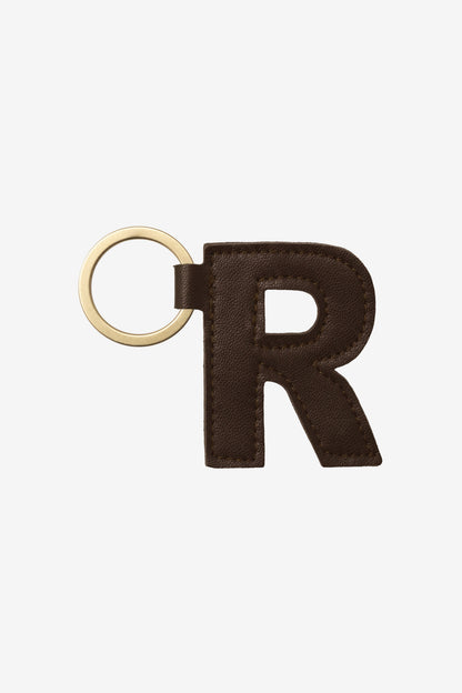RLH520 - Leather Alphabet Keychain