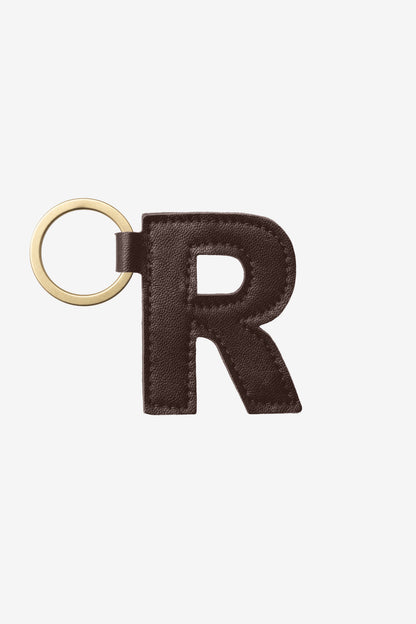 RLH520 - Leather Alphabet Keychain
