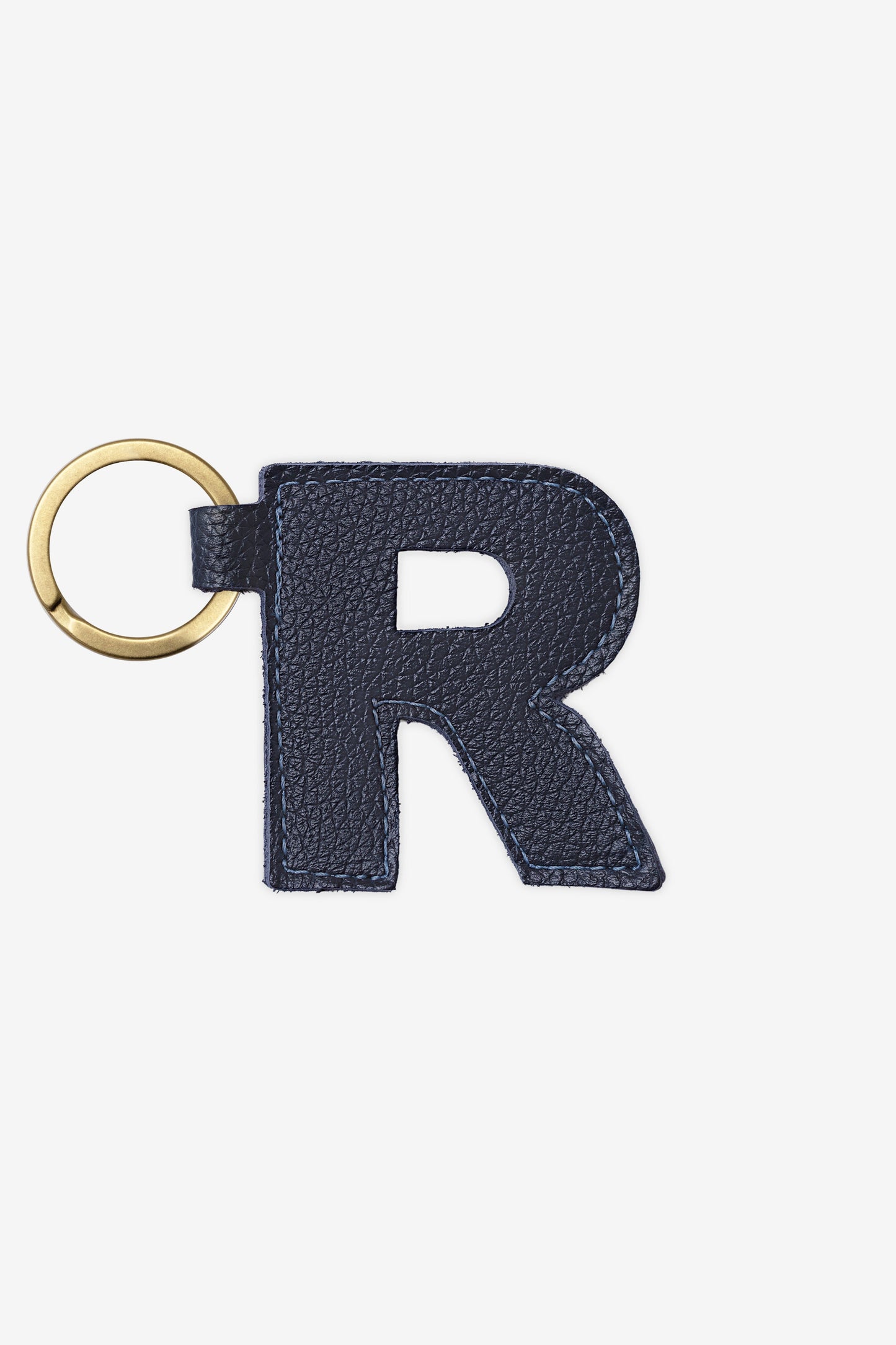 RLH520 - Leather Alphabet Keychain