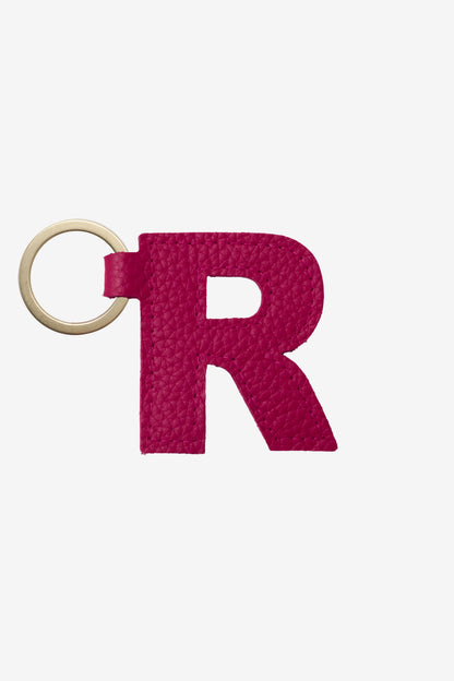 RLH520 - Leather Alphabet Keychain