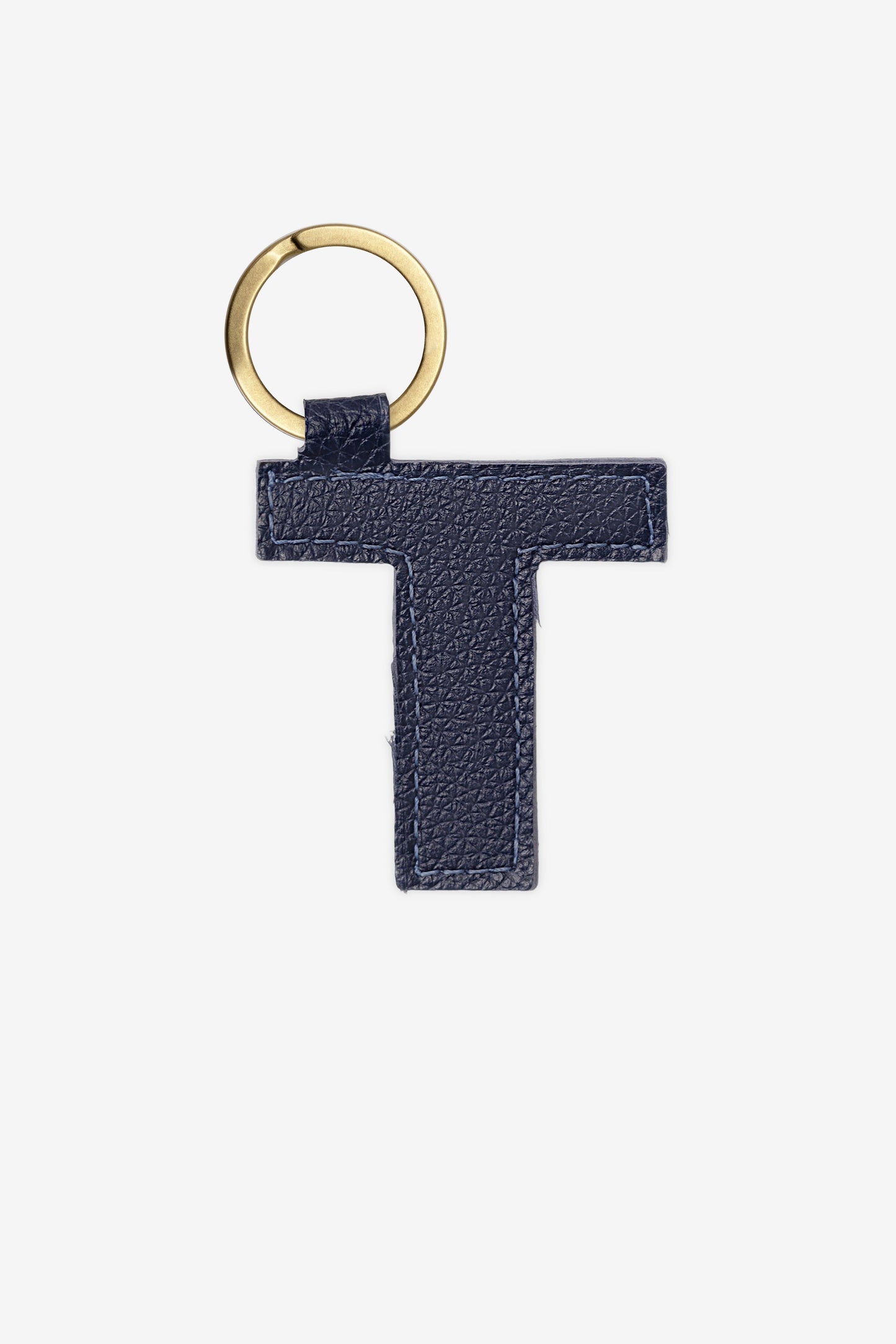 RLH520 - Leather Alphabet Keychain