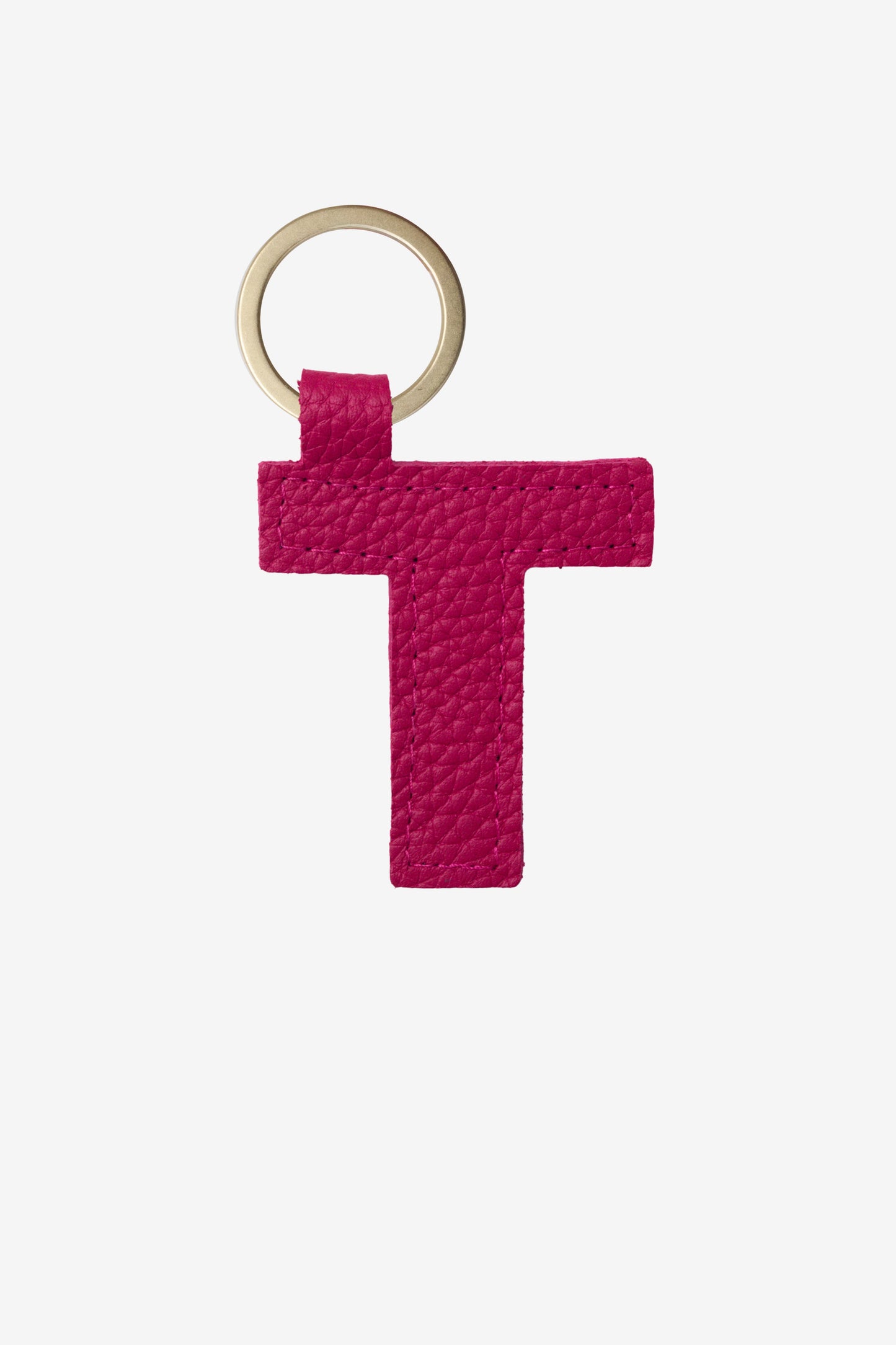 RLH520 - Leather Alphabet Keychain